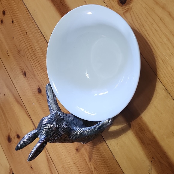 Pier 1 Other - Pier 1 Rabbit with bowl